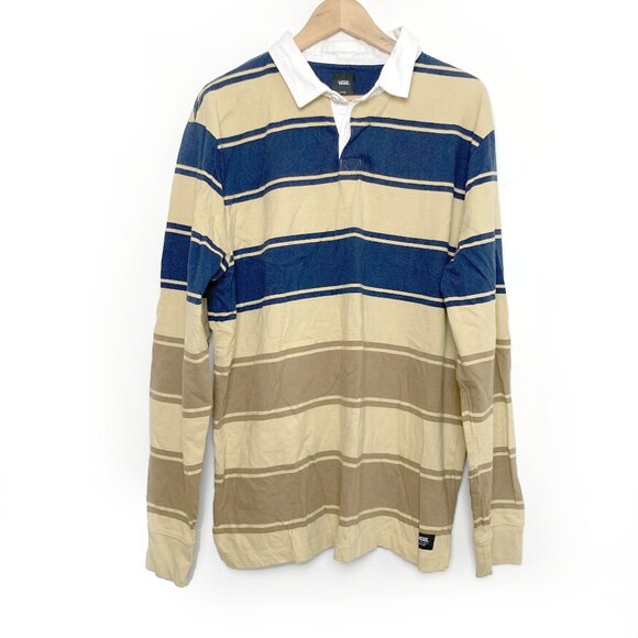 Vans Franklin Stripe Rugby Shirt - Picture 1 of 5